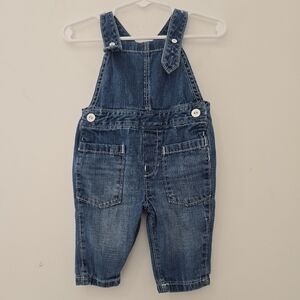 Gymboree Denim Overalls - 3-6 Months